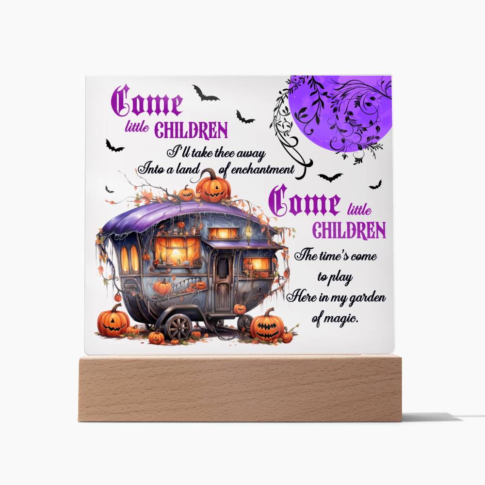 Garden Of Magic Acrylic Plaque - Dazora Jewels  - Dazora Jewels 