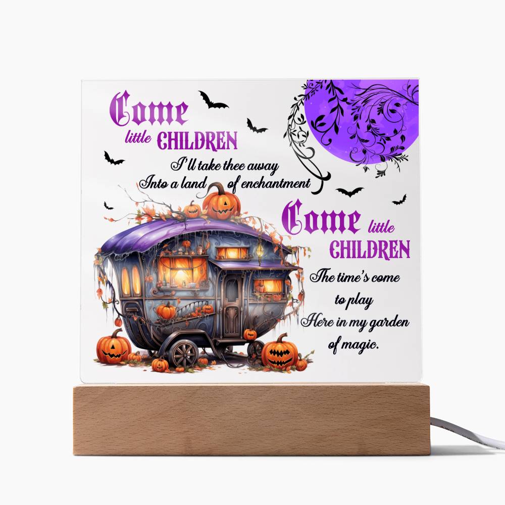 Garden Of Magic Acrylic Plaque - Dazora Jewels  - Dazora Jewels 