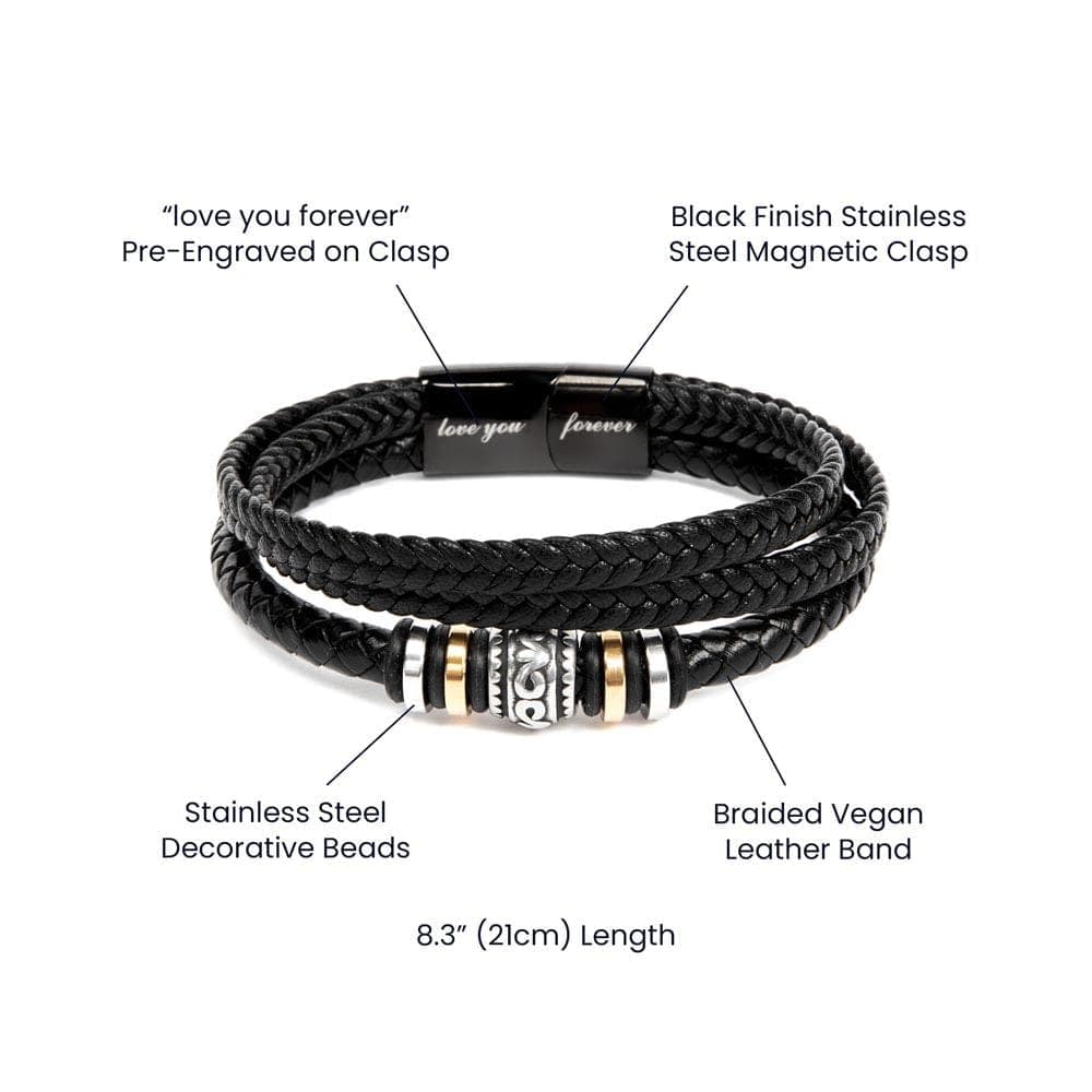 Father's Day Bracelet - Dazora Jewels  - Dazora Jewels 