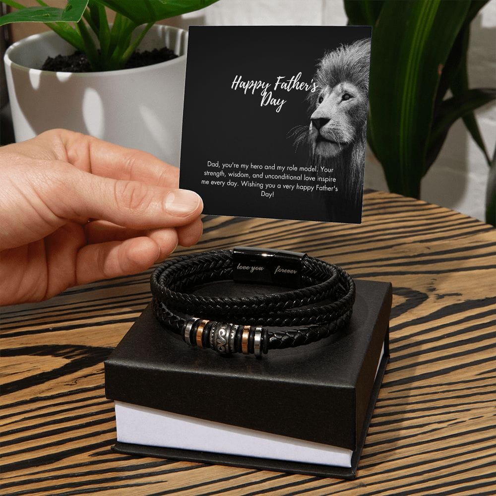 Happy Father's Day Bracelet - Dazora Jewels  - Dazora Jewels 