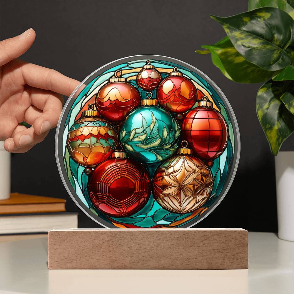 Christmas Balls Acrylic - Dazora Jewels  - Dazora Jewels 