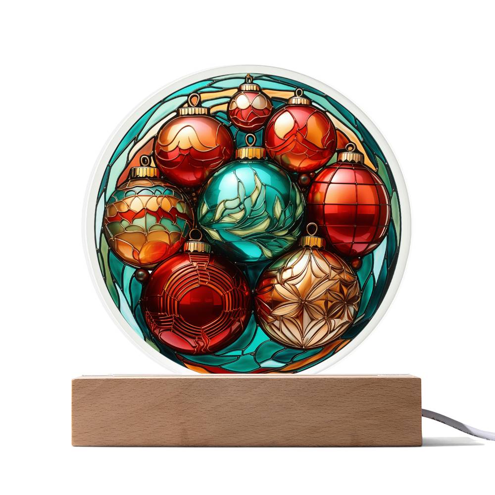 Christmas Balls Acrylic - Dazora Jewels  - Dazora Jewels 