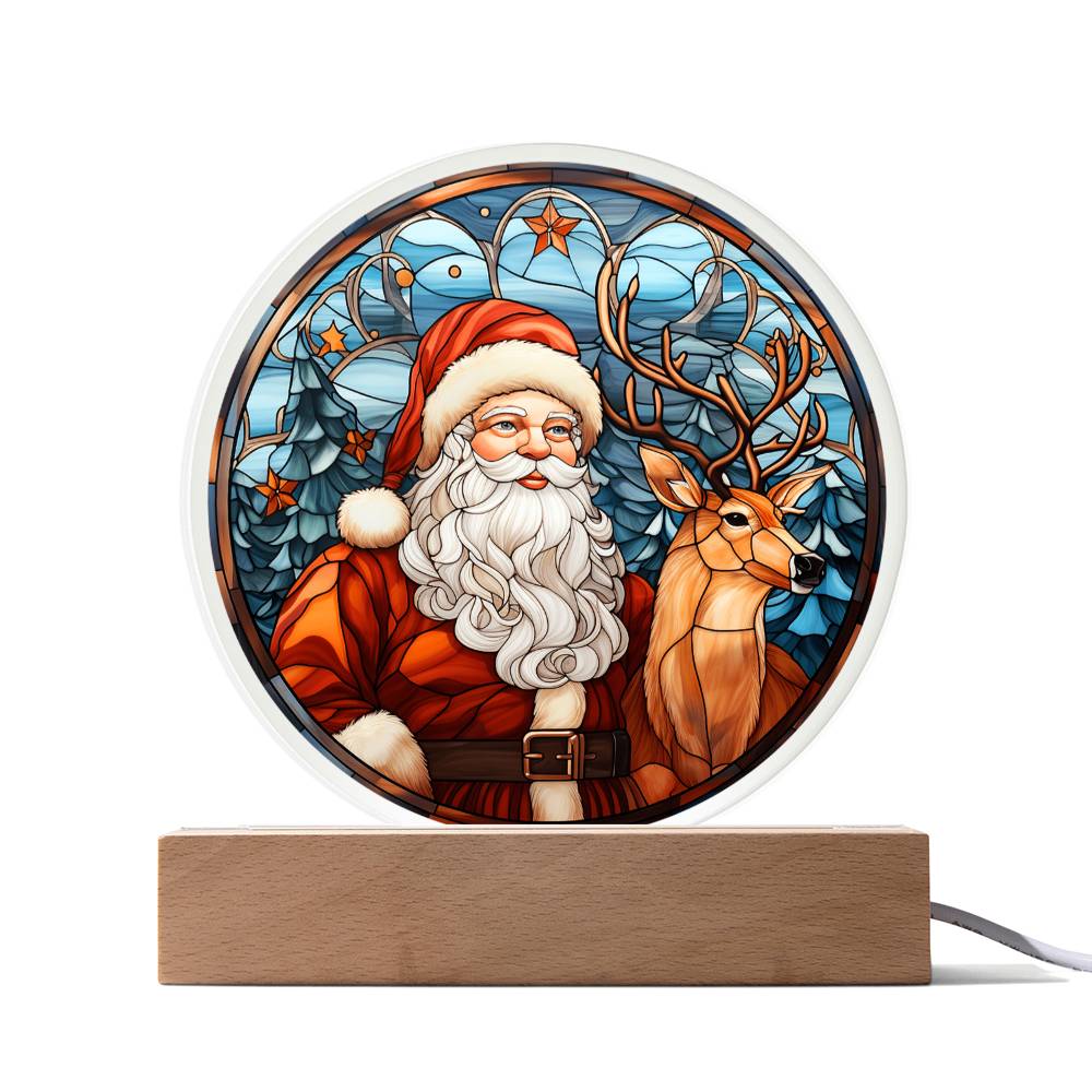 Santa & Reindeer Acrylic - Dazora Jewels  - Dazora Jewels 