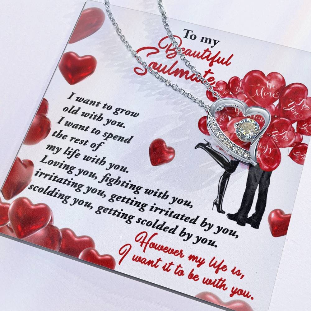 To My Beautiful Soulmate Necklace