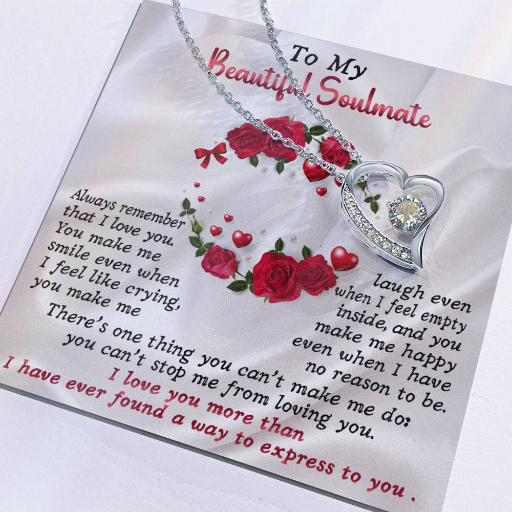 Soulmate- Can't Stop Loving necklace