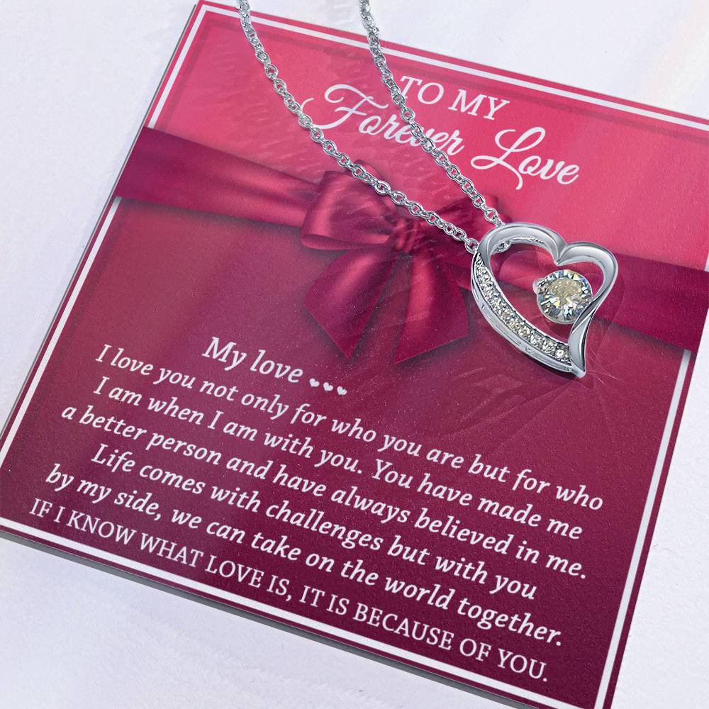 Soulmate - Believed In Me Heart Necklace