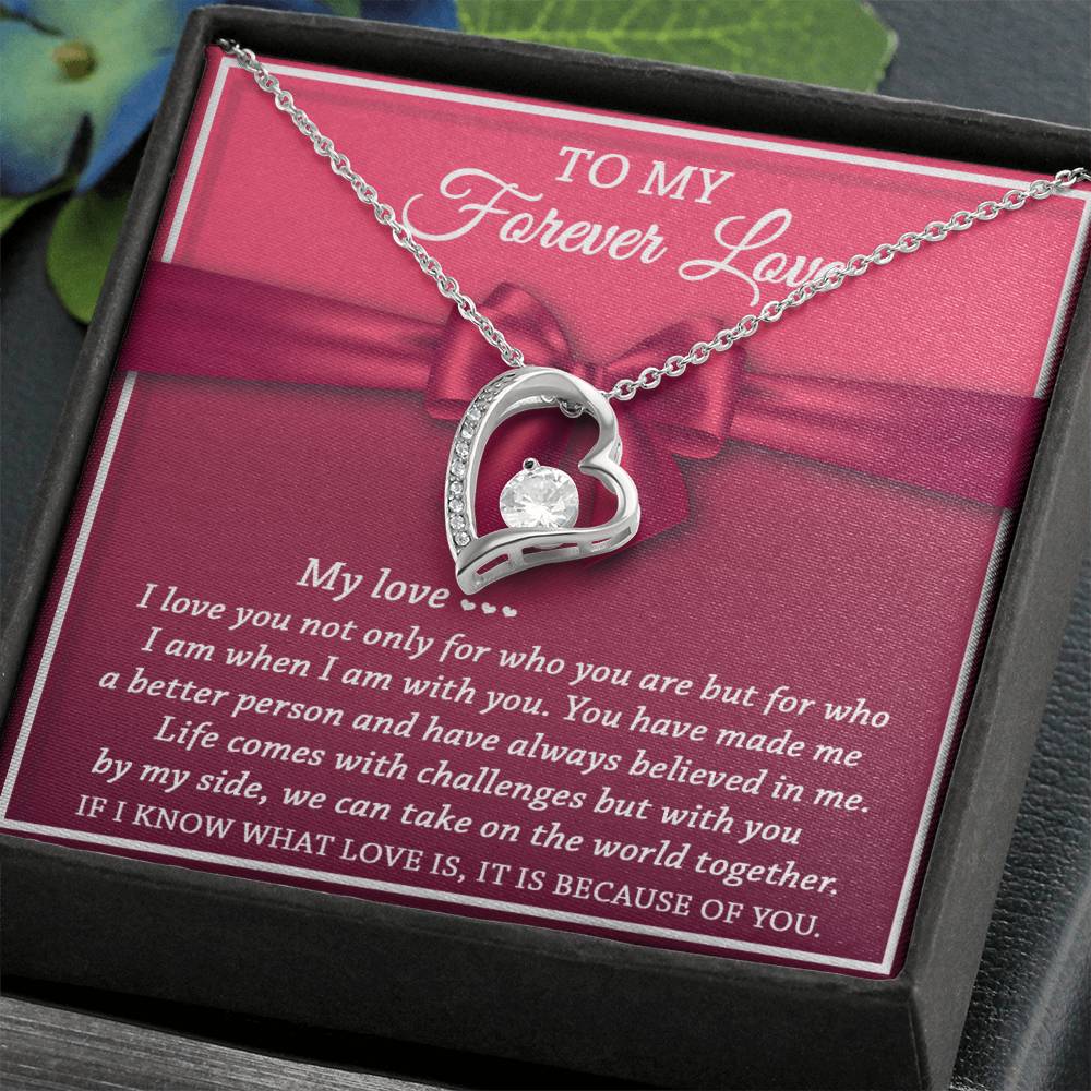 Soulmate - Believed In Me Heart Necklace