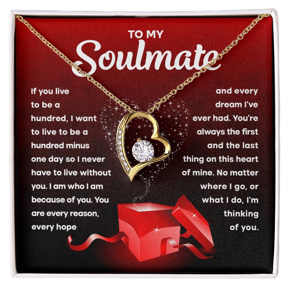 Soulmate - Without You Necklace