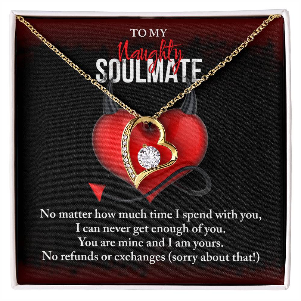 Soulmate- No Refunds necklace