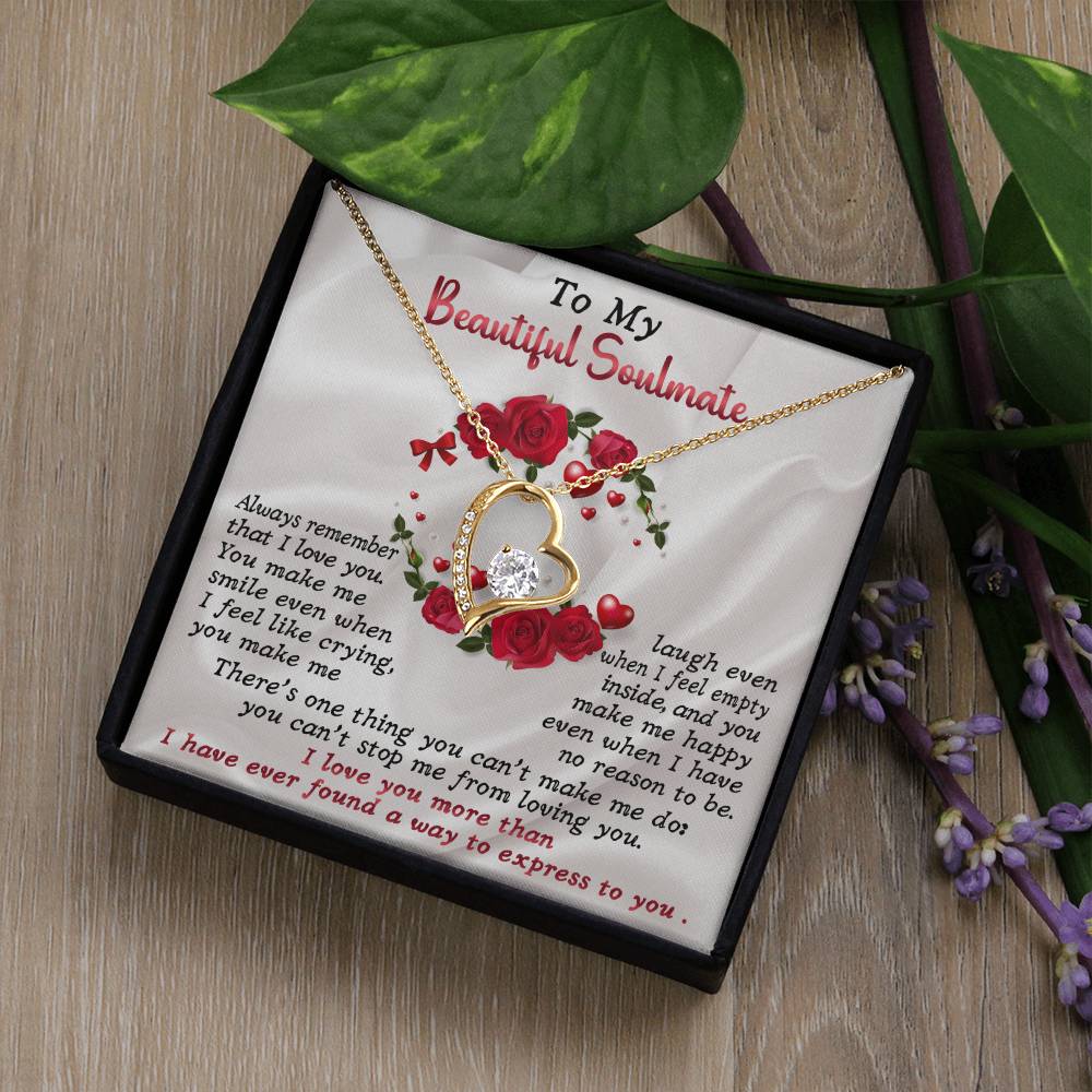 Soulmate- Can't Stop Loving necklace