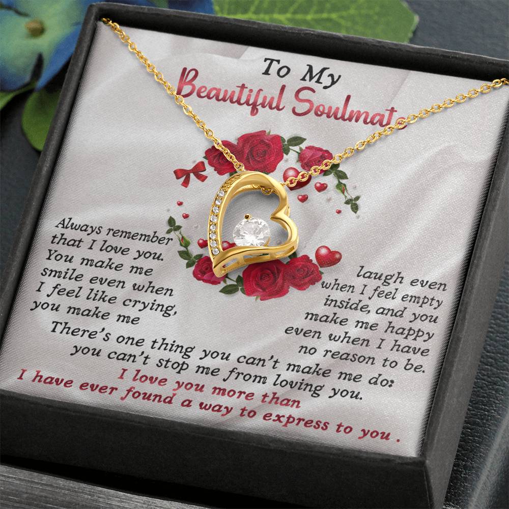 Soulmate- Can't Stop Loving necklace