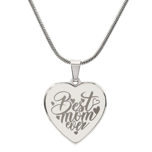 Engraved Heart Necklace - Dazora Jewels  - Dazora Jewels 