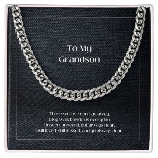 Grandson Cuban Link Chain - Dazora Jewels  - Dazora Jewels 