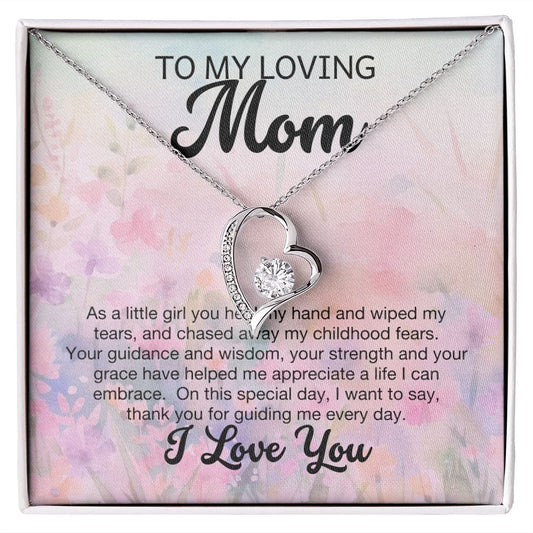 Mom Forever Loved Necklace - Dazora Jewels  - Dazora Jewels 
