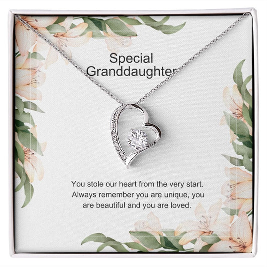 Special Granddaughter Necklace - Dazora Jewels  - Dazora Jewels 
