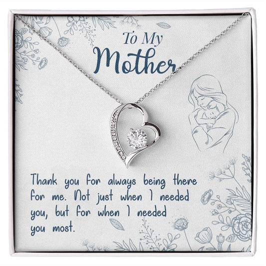 When I Needed You Most "To My Mother" - Dazora Jewels  - Dazora Jewels 