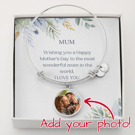 Circle Bangle - Dazora Jewels  - Dazora Jewels 